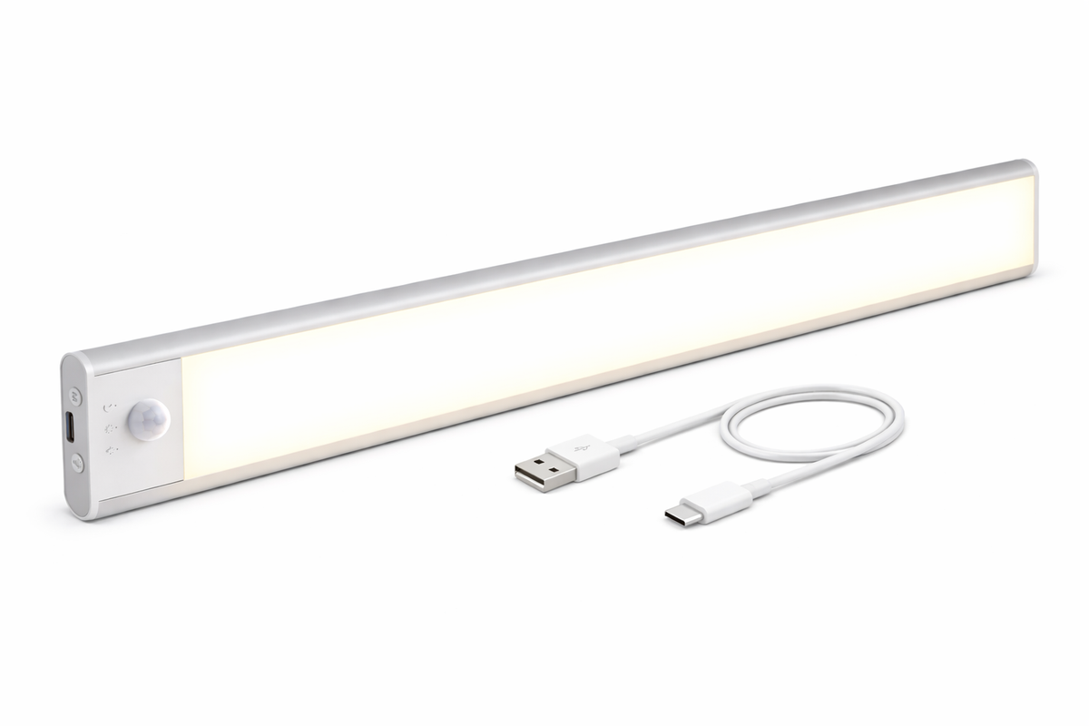 Rechargeable Motion Sensor Under-Cabinet Light