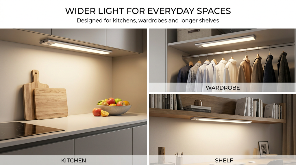 Rechargeable Motion Sensor Under-Cabinet Light