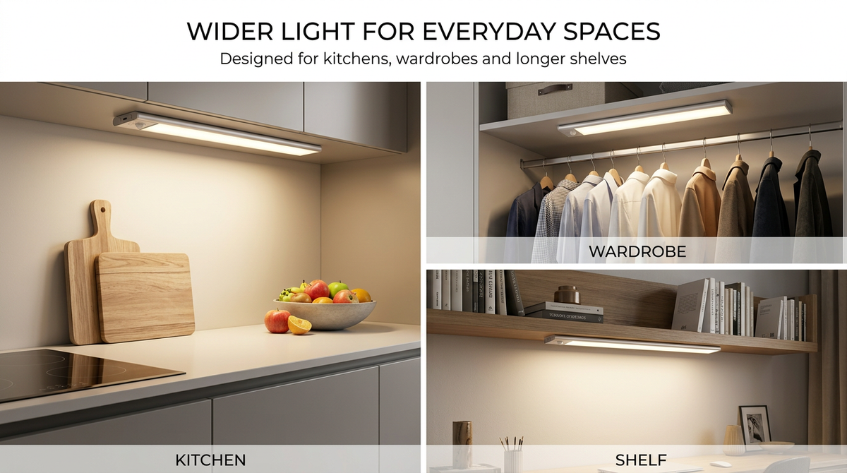 Rechargeable Motion Sensor Under-Cabinet Light