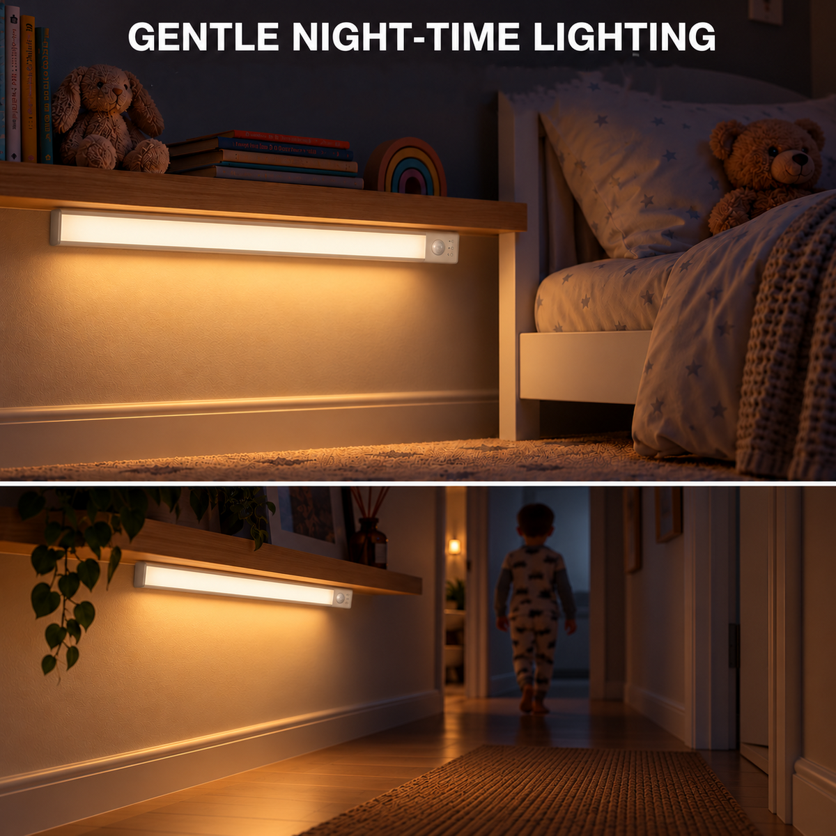 Rechargeable Motion Sensor Under-Cabinet Light